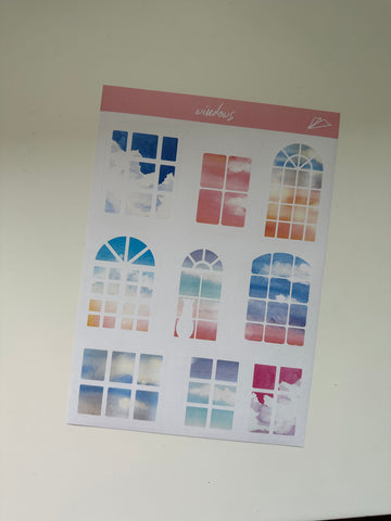 STICKERS FINESTRE