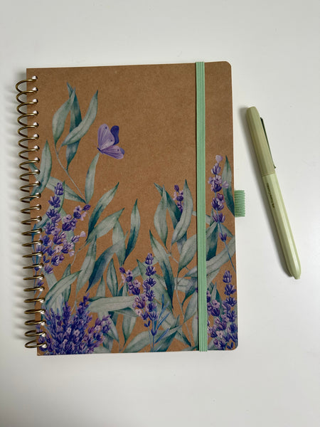 NOTEBOOK A5 CAMPO DI LAVANDA