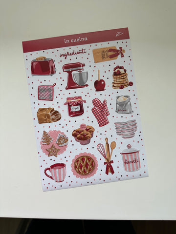 STICKERS In cucina