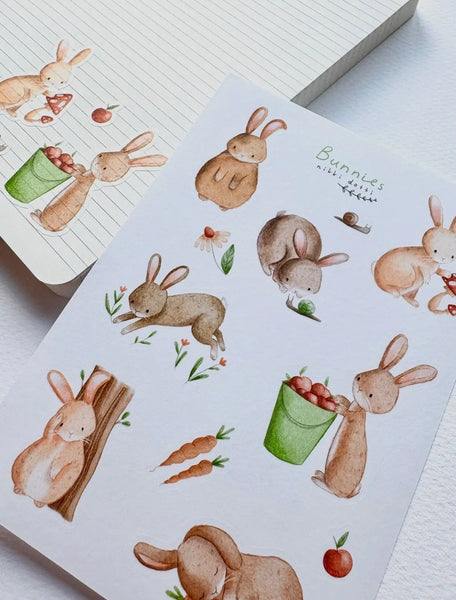 STICKERS NIKKI D. BUNNIES