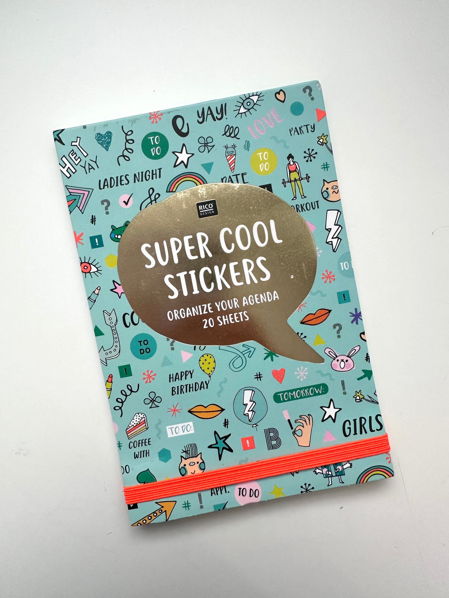 STICKERS BOOK Super Cool Rico Design