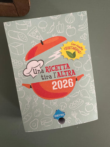 REFILL CALENDARIO “UNA RICETTA TIRA L’ALTRA” 2026