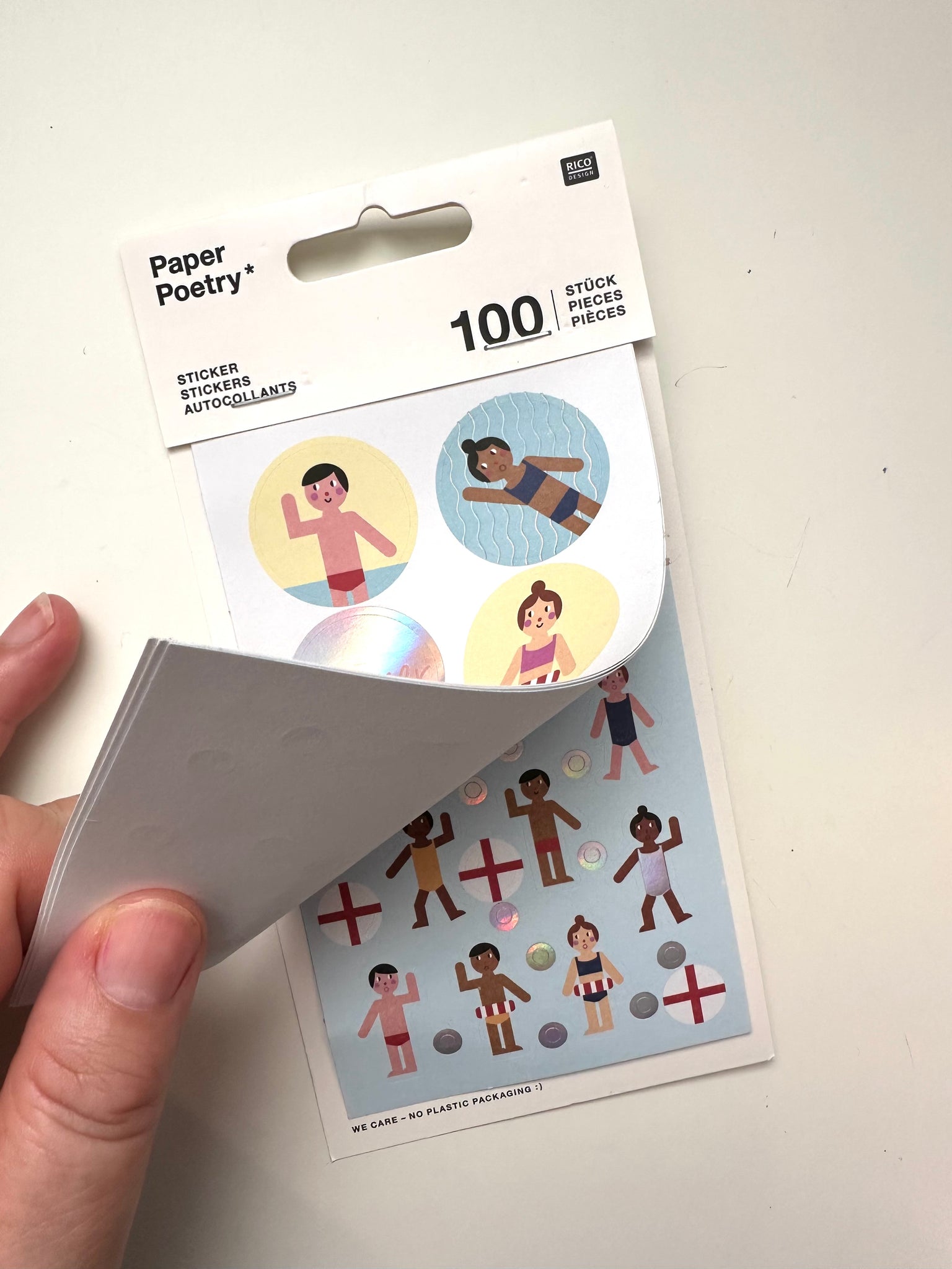 STICKERS SUMMER Paper Poetry