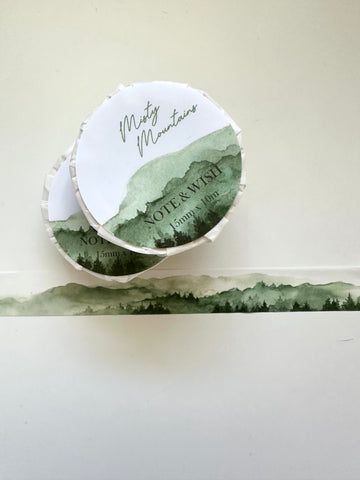 WASHI TAPE “MISTY MOUNTAINS”