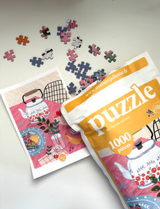 PUZZLE 1000pz  “DELIZIOSA TEIERA”