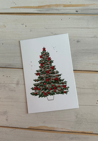 CARTOLINA ALBERO DI NATALE