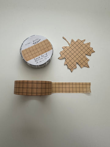 WASHI TAPE QUADRETTI AUTUNNALI
