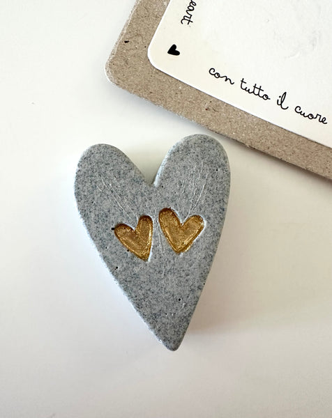MAGNETE MESSAGGIO CON IL CUORE