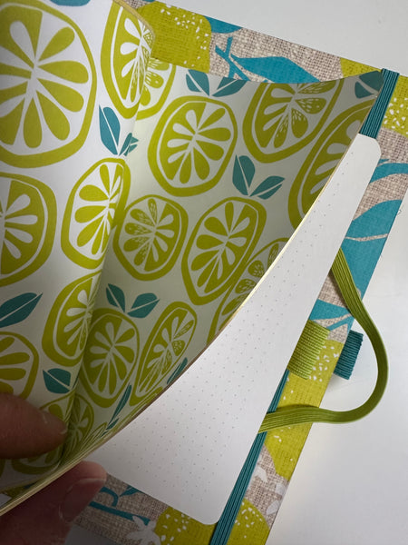 NOTEBOOK A6 LEMON