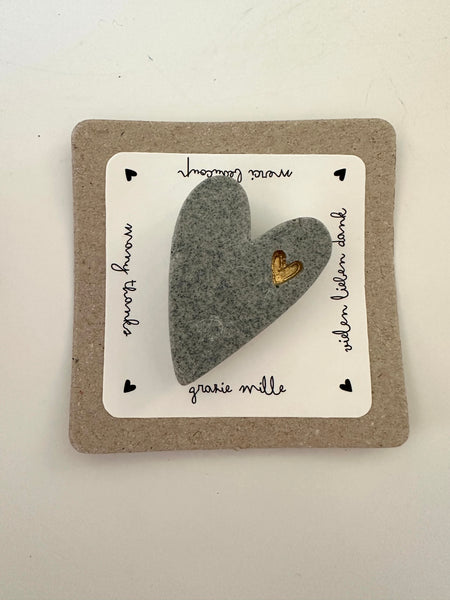 MAGNETE MESSAGGIO CON IL CUORE