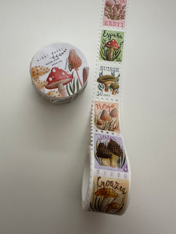 WASHI TAPE FUNGHI