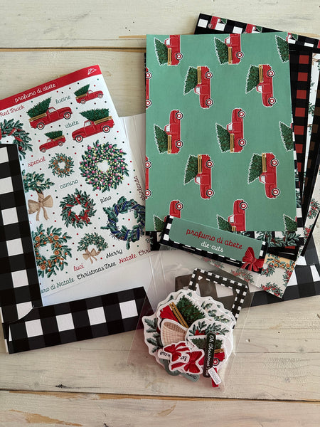 SET CREATIVO “PROFUMO DI ABETE” Paper Plane