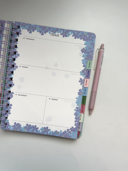 AGENDA SETTIMANALE 25/26 PAPER POETRY