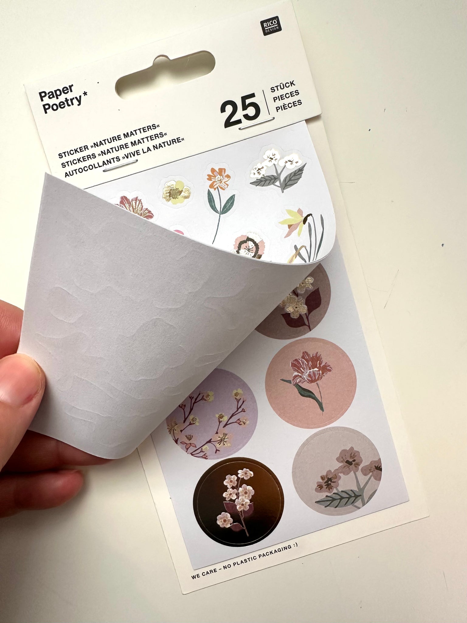 STICKERS FIORI Paper Poetry