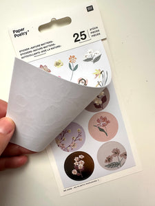 STICKERS FIORI Paper Poetry