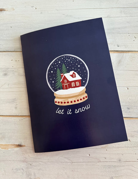 SET CARTA DA LETTERE “PALLA DI NEVE”