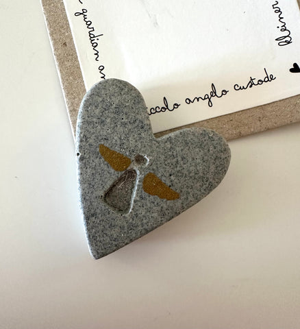 MAGNETE MESSAGGIO CON IL CUORE