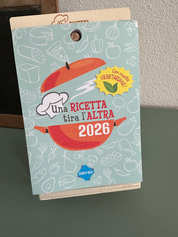CALENDARIO “UNA RICETTA TIRA L’ALTRA” 2026