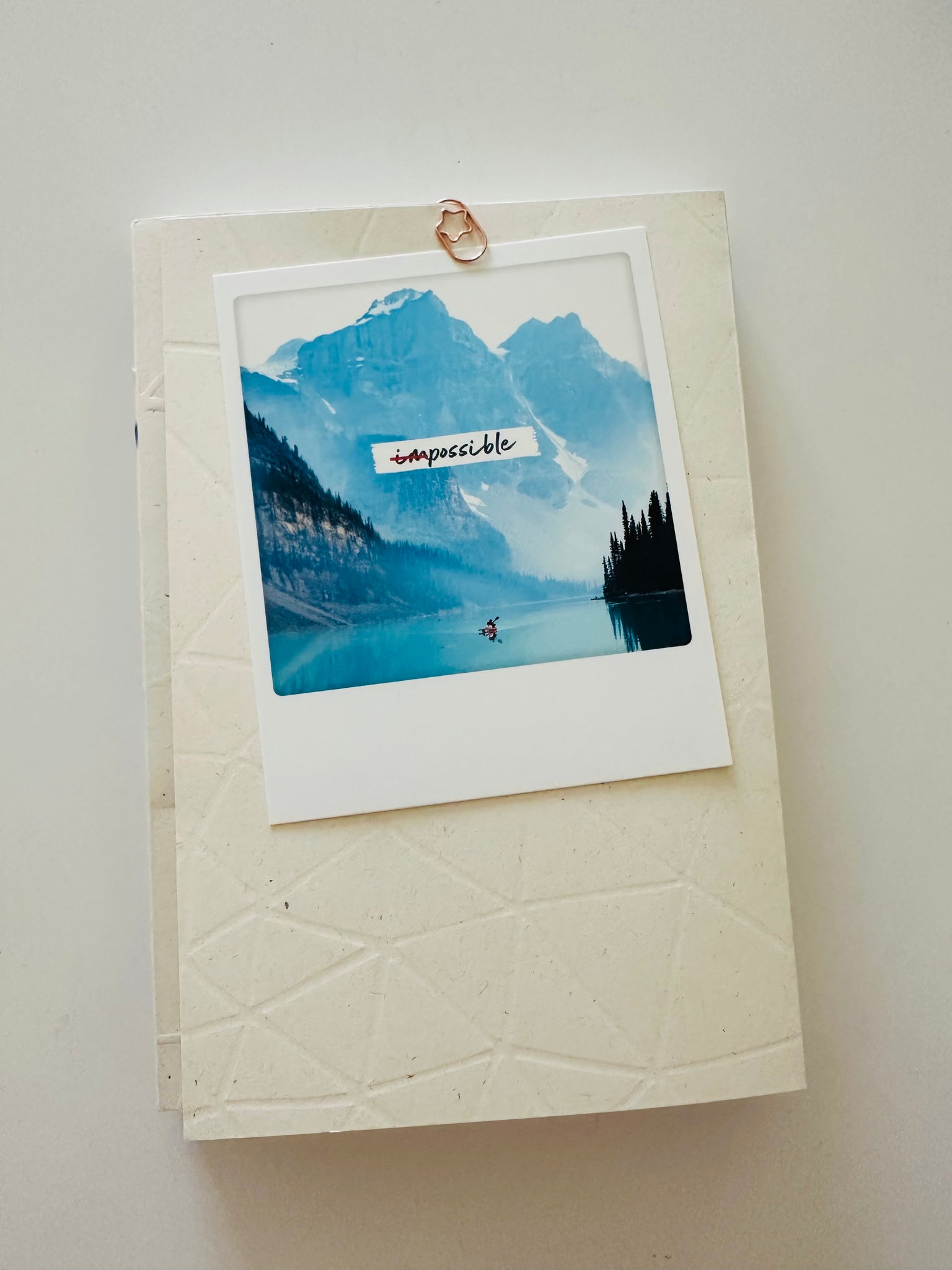 BIGLIETTO CARTOLINA POLAROID