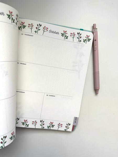 AGENDA SETTIMANALE 25/26 PAPER POETRY