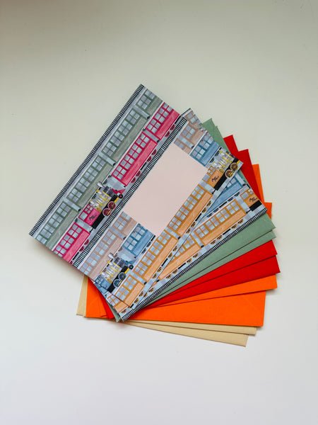 SET 10 BUSTE Treni