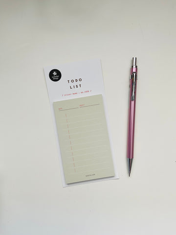 STICKY MEMO TO DO LIST Suatelier design