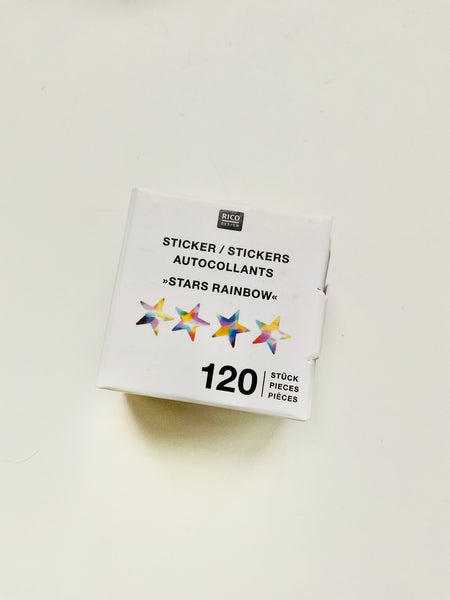 STICKER STELLINE OLOGRAFICHE IN ROTOLO