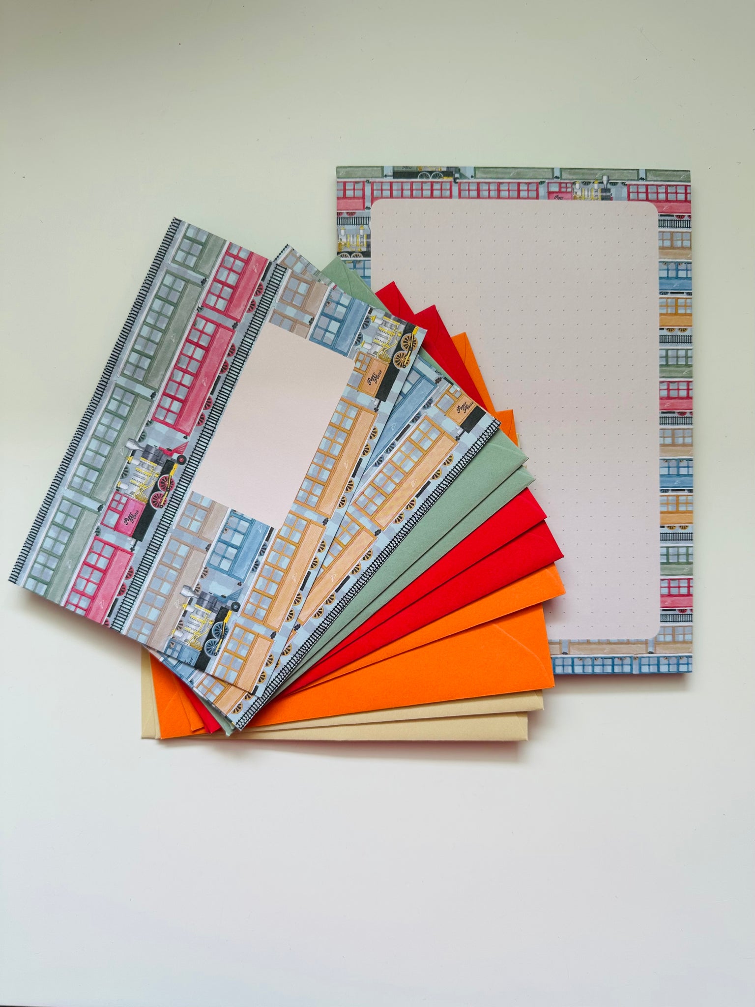 SET 10 BUSTE Treni