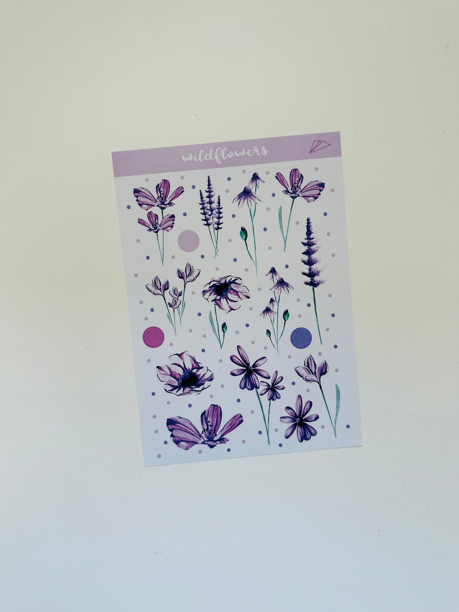 STICKERS WILDFLOWERS
