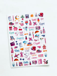 STICKERS HAPPY DAY Very Wonder
