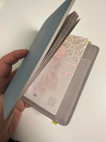 PORTA PASSAPORTO AZZURRO ARTEBENE