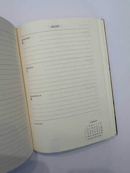 AGENDA ACCADEMICA SETTIMANALE CRISANTEMI DI MONET 2025/26
