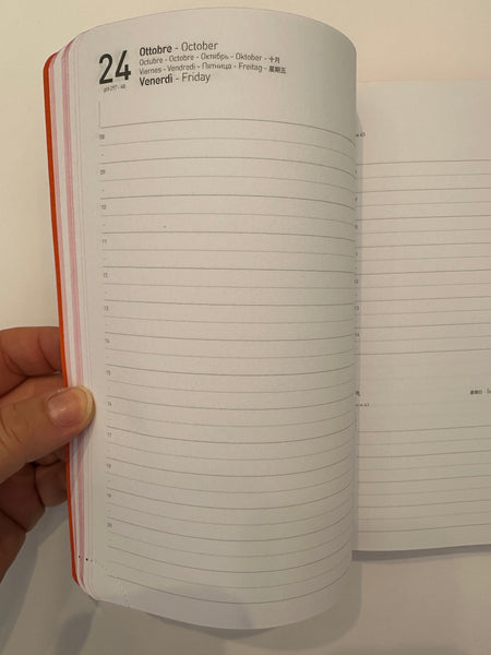 AGENDA ACCADEMICA GIORNALIERA INTEMPO KORALL