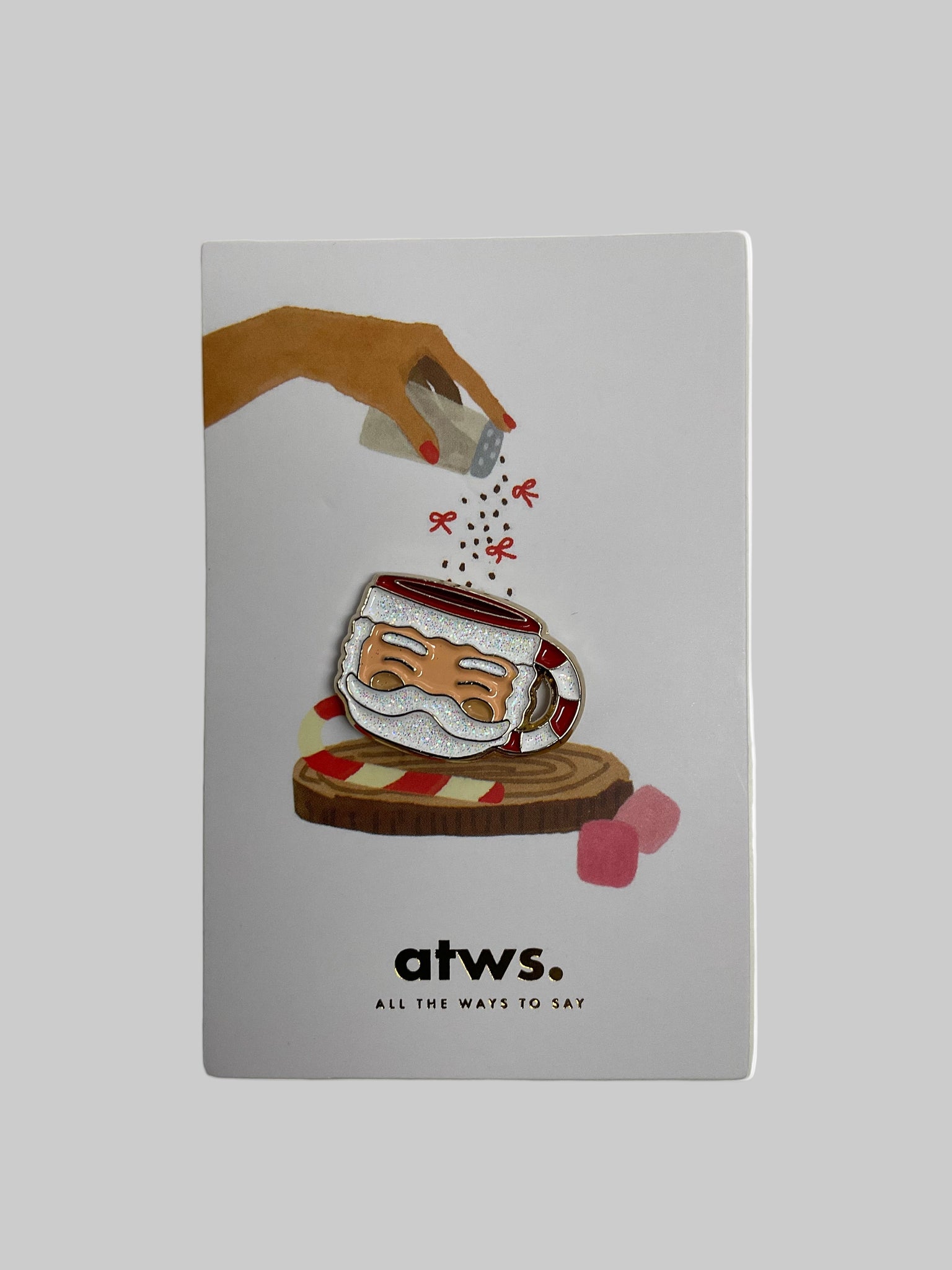 SPILLA TAZZA BABBO NATALE