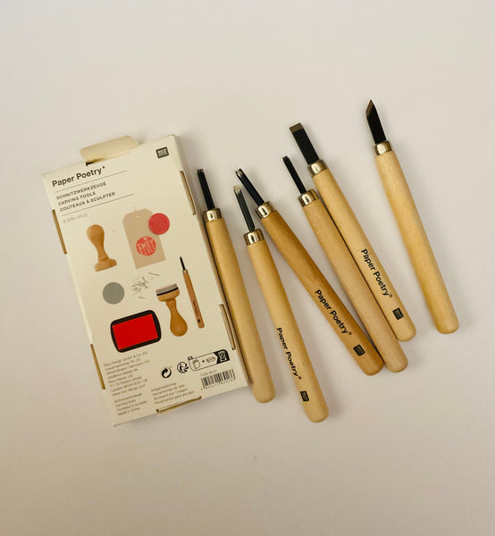 SET DA INTAGLIO  PER LINOLEUMGRAFIA