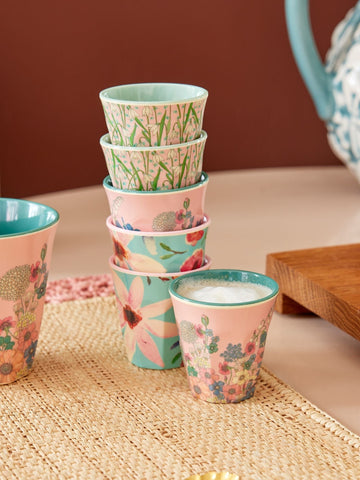 TAZZINE DA CAFFÈ RICE “Flower set”