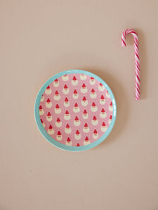 PIATTO DESSERT BABBO NATALE Rice