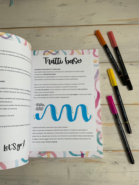 LETTERING QUADERNO CREATIVO