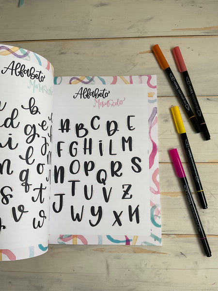 LETTERING QUADERNO CREATIVO