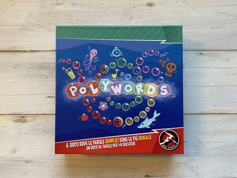 Polywords gioco da tavolo.