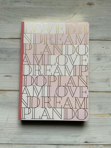 NOTEBOOK A5 LOVE AND DREAM