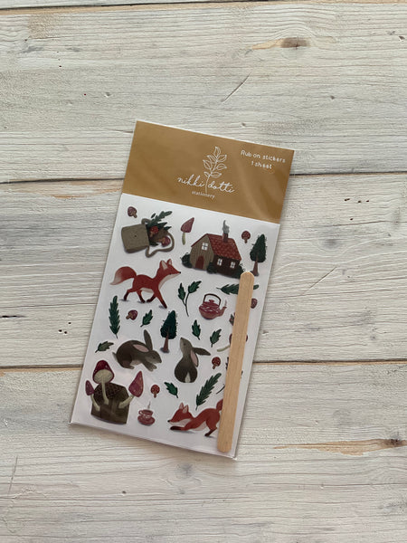 RUB-ON STICKERS autunno