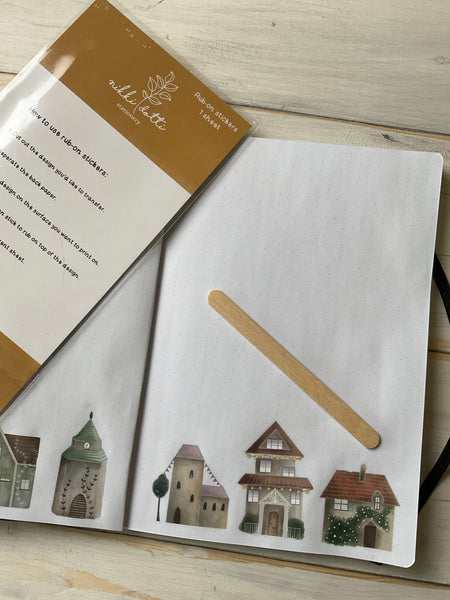 RUB-ON STICKERS autunno