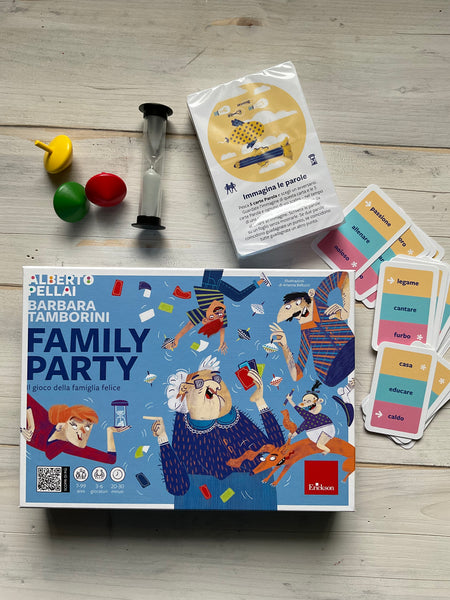 Ludic Parapiglia Il Dibattito In Famiglia IT56161: Gioco Di Società Per 3-8 Giocatori, Sfida A Colpi Di Argomenti - Made In Italy