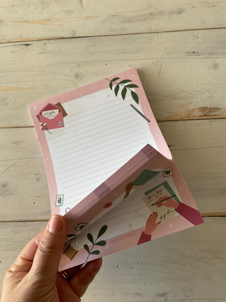 BLOC NOTES A5 LOVE fronte/retro